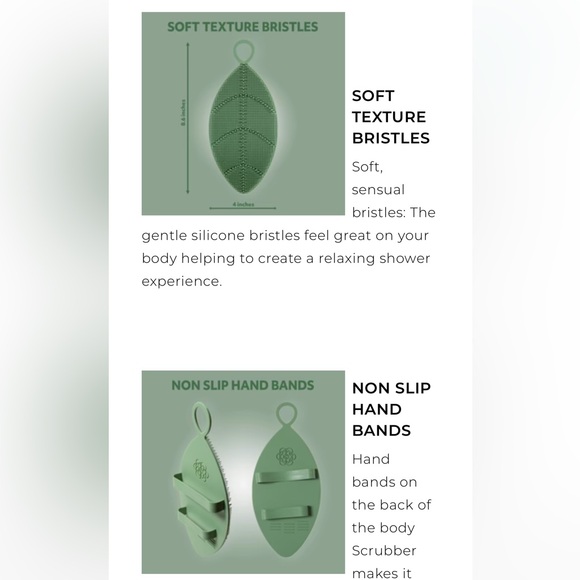 DAILY
CONCEPTS
DAILY
LEAVES OF LIFE
SILICONE SCRUBBER, NEW! - Picture 13 of 16